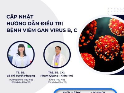 Cập nhật hướng dẫn điều trị viêm gan virus B, C